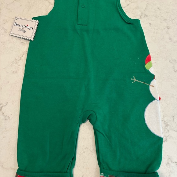 Hartstrings Green Snowman One Piece - Picture 9 of 9